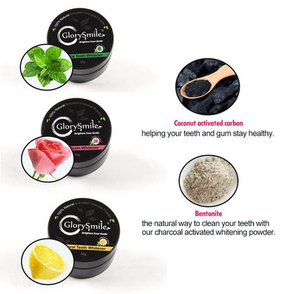 Glorysmile Natural Charcoal Toothpowder 30g